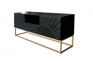 COMODA TV, SCORPION 160CM, DIN LEMN MASIV DE MANGO SI CADRUL DE METAL, ARTIM GROUP SELECTION
