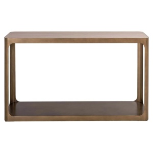CONSOLA CLARIDGE 213816, CONFECTIONATA DIN METAL, CERAMICA SI STICLA, CULOAREA BEJ/NISIPIU/NEGRU, STIL MODERN - Img 3