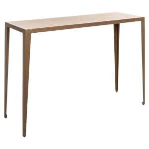 CONSOLA SEVERINE, 8785, BEJ, CONFECTIONATA DIN METAL SI PORTELAN, RICHMOND INTERIORS