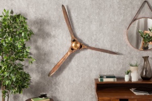 DECORATIUNE DE PERETE 97CM, SCREW, COD 39537, CUPRU STIL VINTAGE