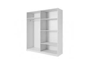 DULAP DORMITOR ADA 4D 184 ALB DESIGN MODERN LSK - Img 2
