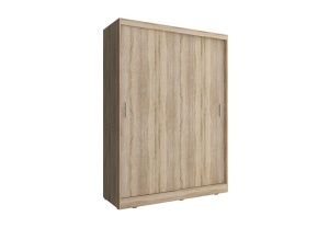 DULAP DORMITOR WIKI 130 STEJAR SONOMA DESIGN MODERN PSK