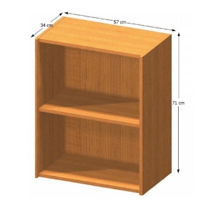DULAP TEMPO ASISTENT NEW 010, CU RAFTURI, CIRES, DIN DTD LAMINAT, STIL MODERN, TK - Img 2
