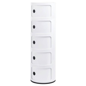 DULAPIOR COMBI 5, ALB, DIN ABS, STIL MODERN B2