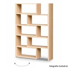 ETAJERA KLOE I, WENGE, DIN DTD LAMINAT, STIL MODERN, TK