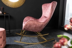 FOTOLIU BALANSOAR, SCANDINAVIA, DIN METAL SI CATIFEA ROZ/PUDRA, DESIGN MODERN, ARTIM GROUP SELECTION - Img 3