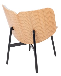 FOTOLIU CONFORTABIL BENJAMIN, GRI DESCHIS/STEJAR/NEGRU, DIN STOFA SI LEMN, STIL MODERN B2 - Img 6