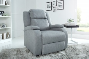 FOTOLIU CONFORTABIL ERGONOMIC, HOLLYWOOD, GRI DESCHIS, COD 37930, DESIGN MODERN - Img 2