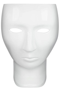 FOTOLIU CONFORTABIL NEMO FACE CHAIR, ALB, DIN FIBRA DE STICLA, STIL MODERN - Img 2