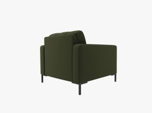 FOTOLIU MAMAIA, VERDE NEVE, CU TAPITERIE DIN TEXTIL FIN, MICADONI - Img 3