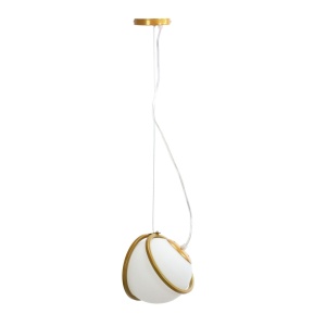 Lampa APP1088-1CP GOLD WHITE
