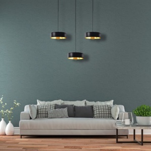 Lampă de tavan APP1333-1CP BLACK GOLD - Img 4