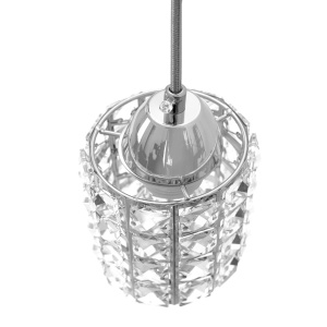 Lampă de tavan cristal argintiu APP727-1CP - Img 4