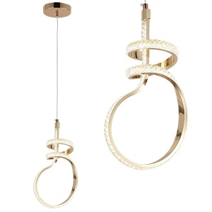 Lampa LED G071-CP GOLD