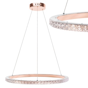 Lampa LED MS009-CP ROSE GOLD 59cm