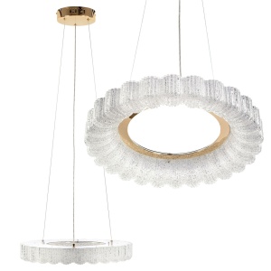 Lampa LED MS018-CP ROSE GOLD 40cm