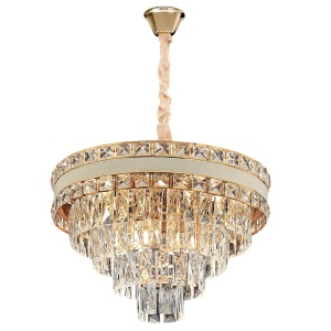 Lampă suspendată Cristal G048-CP 50CM GOLD