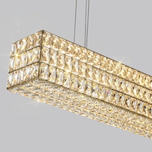 Lampă suspendată LED APP1566-CP Gold - Img 3