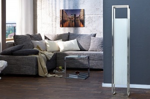 LAMPADAR AGAPUNE ALB/CROM 10878 DESIGN MODERN - Img 2