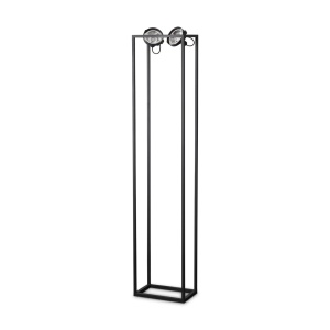 LAMPADAR AUDIO PT2 H160, NEGRU, DIN METAL, STIL MODERN