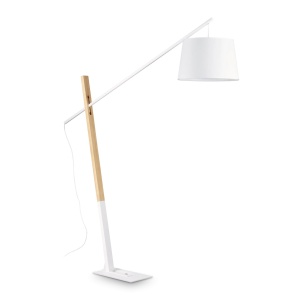 LAMPADAR EMINENT PT1, ALB, DIN METAL, STIL MODERN