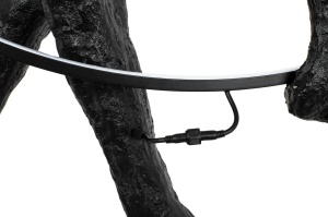LAMPADAR EXCLUSIVIST 218CM, HUMAN ROUND, FIBRA DE STICLA SI LED - Img 5