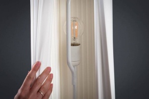 LAMPADAR LIANA ALB/NEGRU 120CM DIN METAL SI PLASTIC COD 11268 - Img 5
