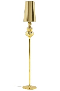 LAMPADAR QUEEN 26, GOLD, DIN ALUMINIU SI PLASTIC, STIL MODERN, B2