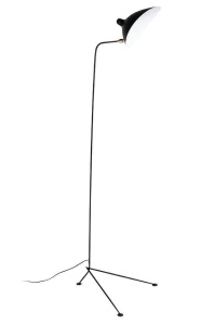LAMPADAR RAVEN, ALB MAT SI NEGRU MAT, DIN ALUMINIU, STIL INDUSTRIAL, B2 - Img 3
