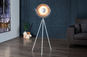 LAMPADAR STUDIO 145CM, ALB/ARGINTIU, COD 36618 - Img 2