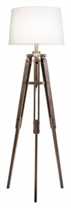 LAMPADAR, TREPIED 158CM, COD 40629, DIN LEMN, ASPECT INDUSTRIAL