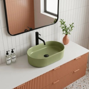 LAVOAR CU STRIATII, VANDA VERDE, CERAMICA, CALITATE SUPERIOARA, REA - Img 6
