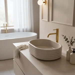 LAVOAR PENTRU BLAT NICOLETTA BEIGE, CALITAT SUPERIOARA - Img 3