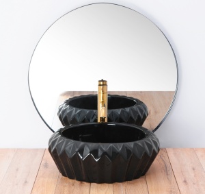 LAVOAR REA CHIC, 40CM, PE BLAT, DIN CERAMICA, CALITATE SUPERIOARA, REA - Img 5