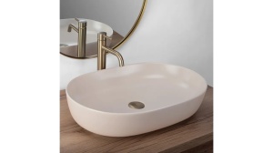 LAVOAR REA CLEO, 60,5 CM, BEJ MAT, DIN CERAMICA, CALITATE SUPERIOARA