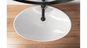 LAVOAR REA ROSA, 66 CM, DIN CERAMICA, CALITATE SUPERIOARA - Img 3