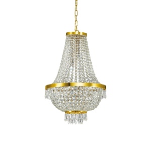 LUSTRA CAESAR SP9, AURIU, DIN CRISTAL, STIL CLASIC