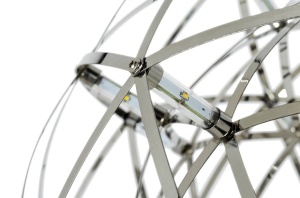 LUSTRA CU LED STELLAR 60, CROM, DIN OTEL INOXIDABIL, STIL MODERN, B2 - Img 4