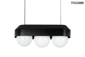 LUSTRA DROPS 3 NEAGRA, REALIZATA DIN STICLA SI METAL, STIL MODERN