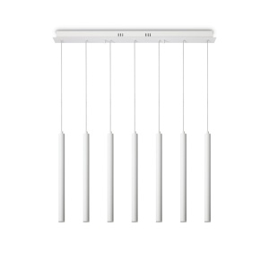 LUSTRA FROZEN SP7, ALB, DESIGN MODERN, IDEAL LUX