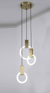 LUSTRA HOPP DISC 3, DIN METAL, AURIE, STIL MODERN, B2