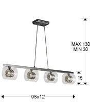 LUSTRA LED FLASH 391653 DESIGN MODERN SCHULLER - Img 2