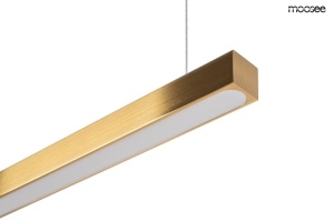 LUSTRA LINUS 100 GOLD, CONFECTIONATA DIN OTEL SI ALUMINIU, STIL MODERN - Img 3