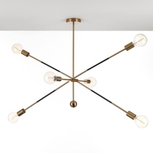 LUSTRA MODERNA, DEVON B, COD 4940, STIL MODERN, REALIZAT DIN METAL