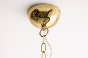 LUSTRA MODERNA, SPUTNIK 87CM, DIN METAL, DESIGN MODERN - Img 5