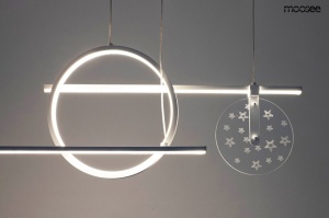 LUSTRA STARS ALBA, CONFECTIONATA DIN METAL, STUIL MODERN - Img 3