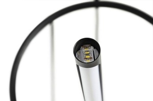 LUSTRA STICK, NEAGRA, CONFECTIONATA DIN METAL SI ACRIL, STIL MODERN - Img 8