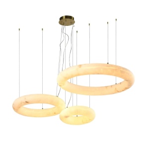 LUSTRA THALORA 214467, CONFECTIONATA DIN METAL SI RASINA, ALAMA ANTICHIZATA/ALB, STIL MODERN
