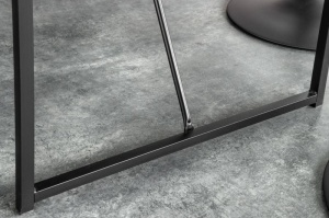 MASA BAR, SLIM LINE 120CM, METAL SI LEMN FRASIN, COD 43310 - Img 3