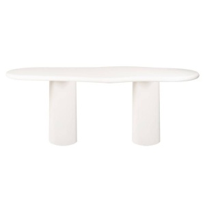 MASA DINING BLOOMSTONE, 260 CM, ALBA, DIN MDF SI ECO PLASTER, RICHMOND INTERIORS - Img 2